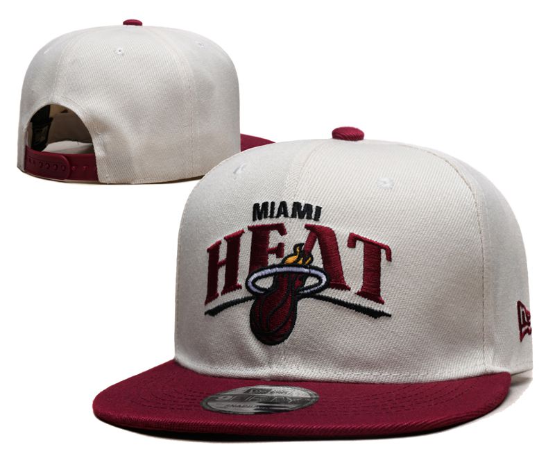 2024 NBA Miami Heat Hat YS20241030->nfl hats->Sports Caps